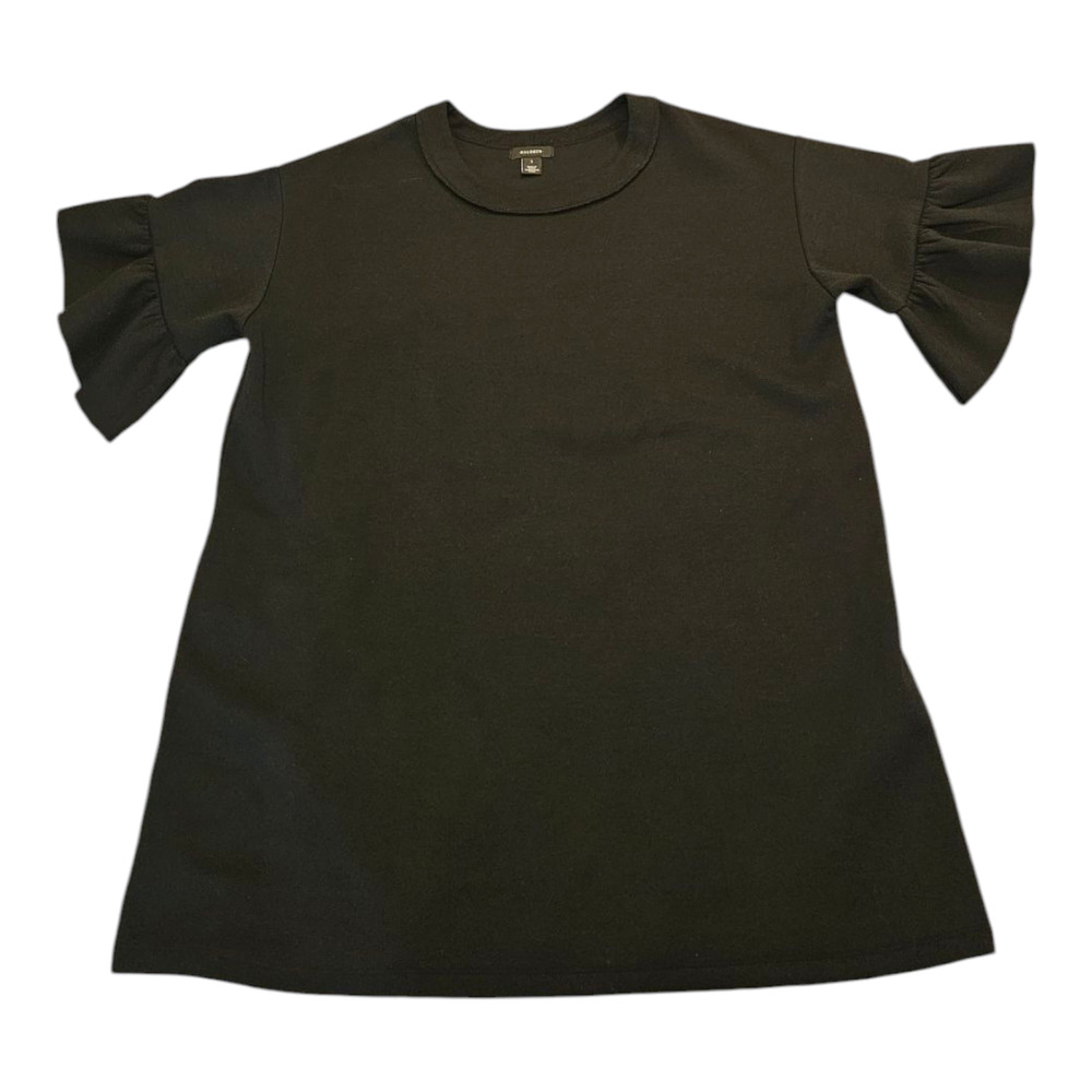 Halogen Size 1 Black Short Sleeve Mini Dress